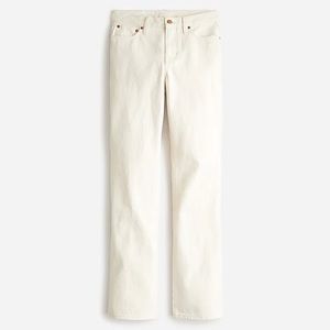 J. Crew Full-length demi-boot jean in ecru